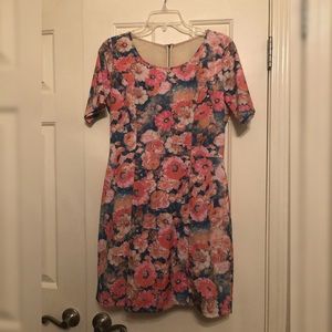Floral garden dress.